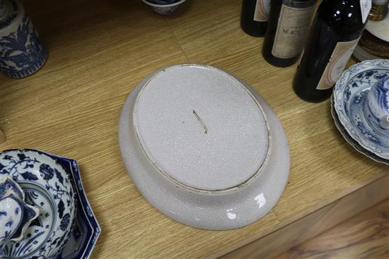 A collection of Chinese blue and white ceramics